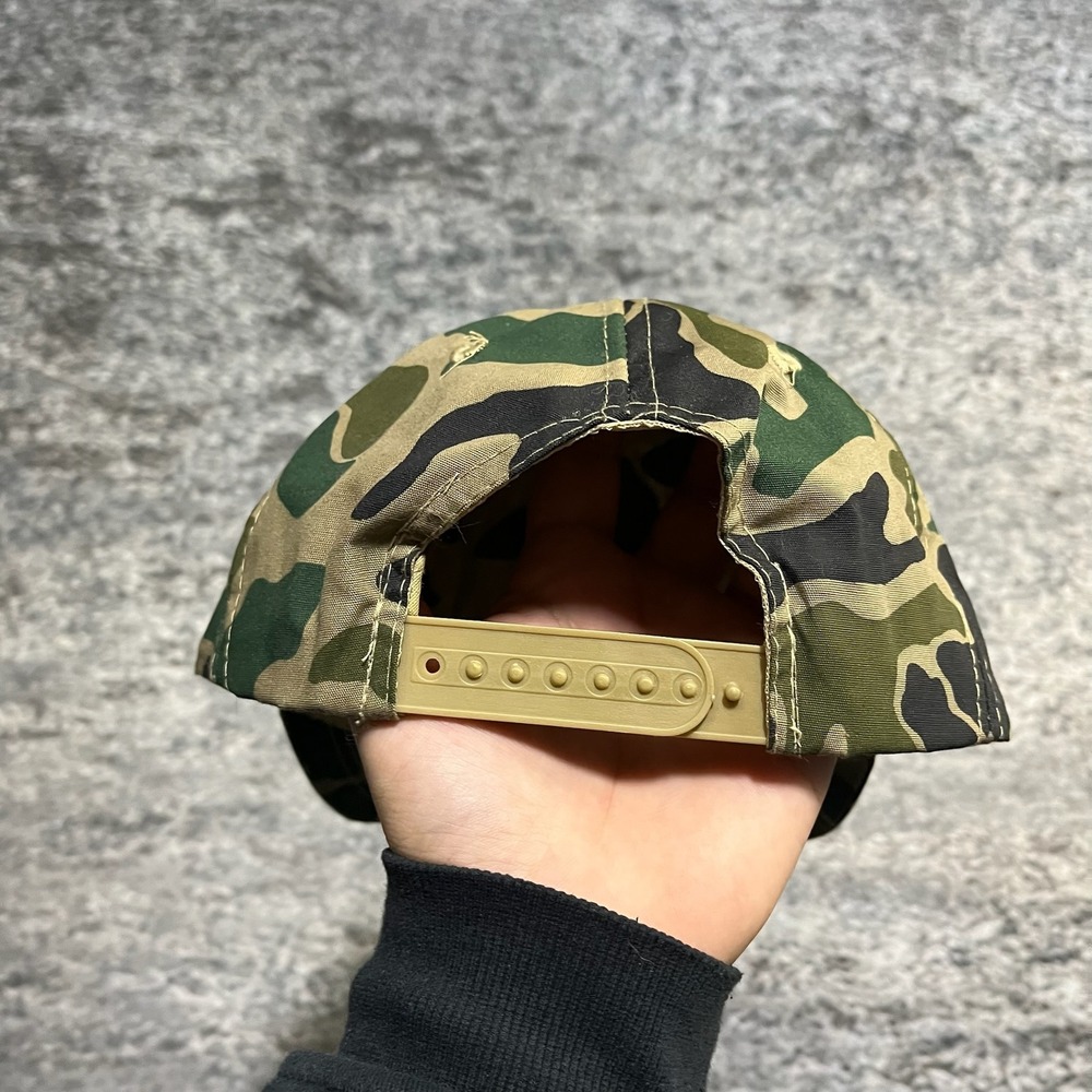 Vintage Jurassic Park The Lost World Camo Snapback Hat 1997 Adjustable Cap - Picture 3 of 7